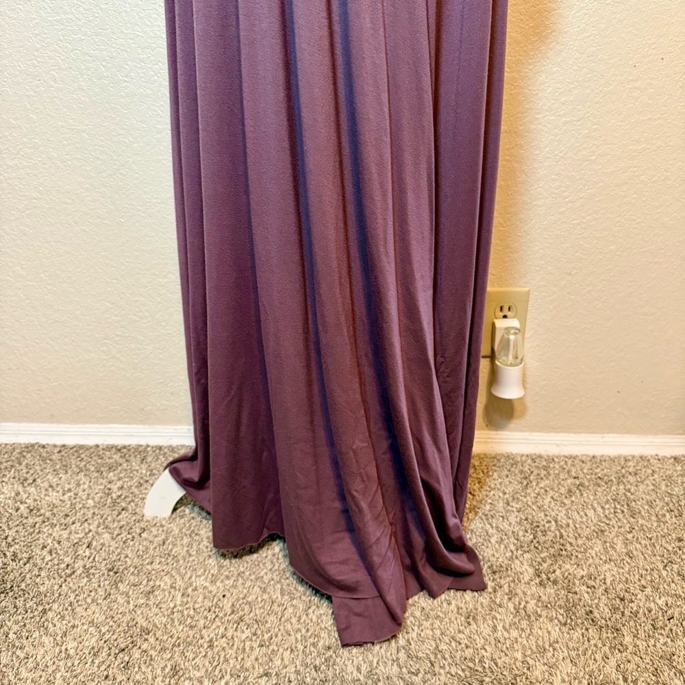 Rachel Pally Long Maxi Caftan Wrap Dress Purple Size Small - Picture 5 of 16